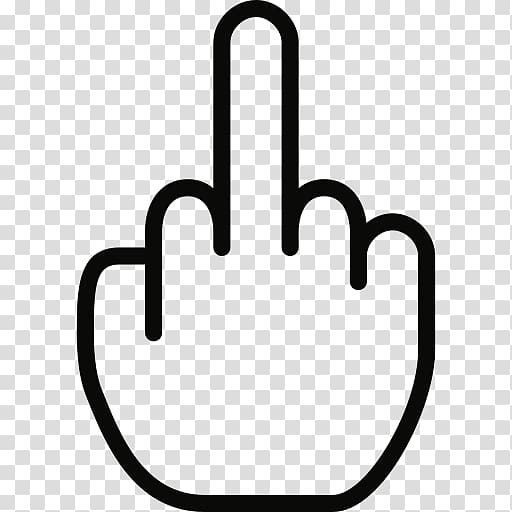 The finger Middle finger Cartoon , others transparent background PNG clipart