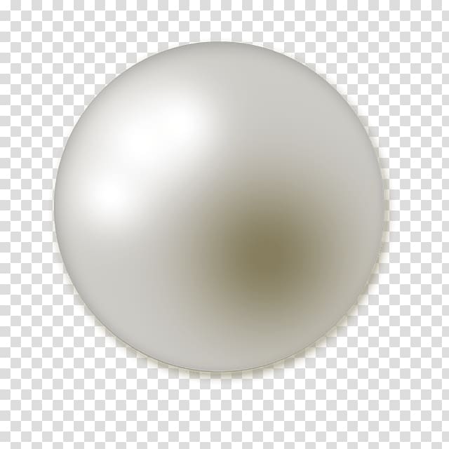 clear pearl , Single Large Pearl transparent background PNG clipart