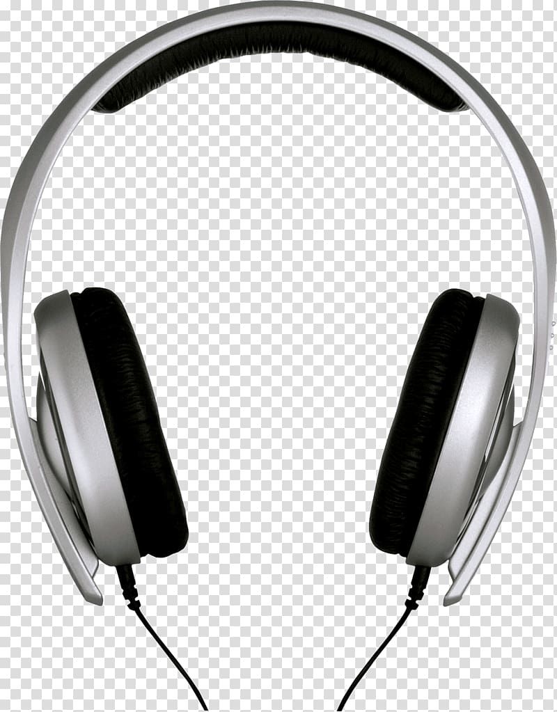 gray and black corded headphones, Headphones , Headphones transparent background PNG clipart