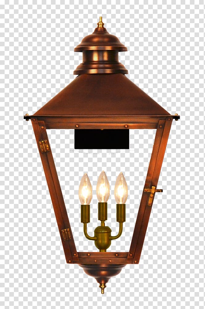 Gas lighting Lantern Coppersmith, light transparent background PNG clipart