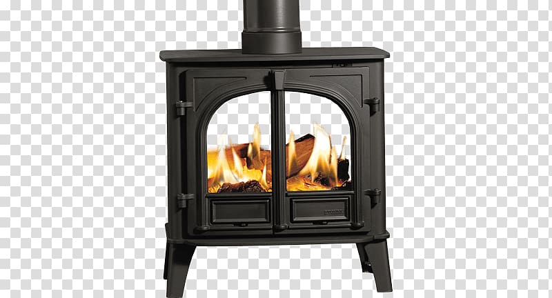 Wood Stoves Multi-fuel stove Fireplace, Double Stove transparent background PNG clipart