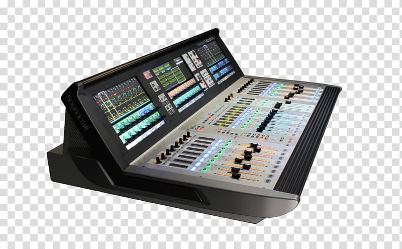 Soundcraft Audio Mixers Digital mixing console Microphone, microphone transparent background PNG clipart