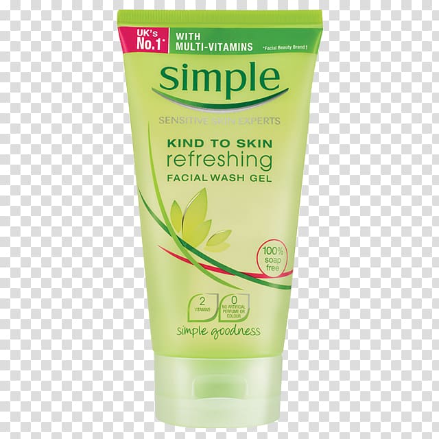 Cleanser Lotion Gel Simple Skincare 洗脸, Face transparent background PNG clipart