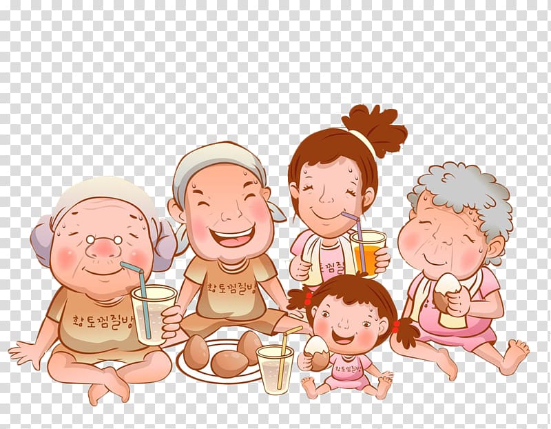 Drawing , A family of sauna transparent background PNG clipart