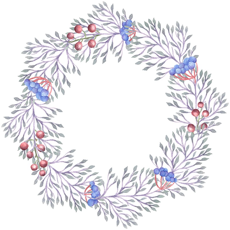 Wreath Flower, Pretty cute fantasy garland 2 transparent background PNG clipart