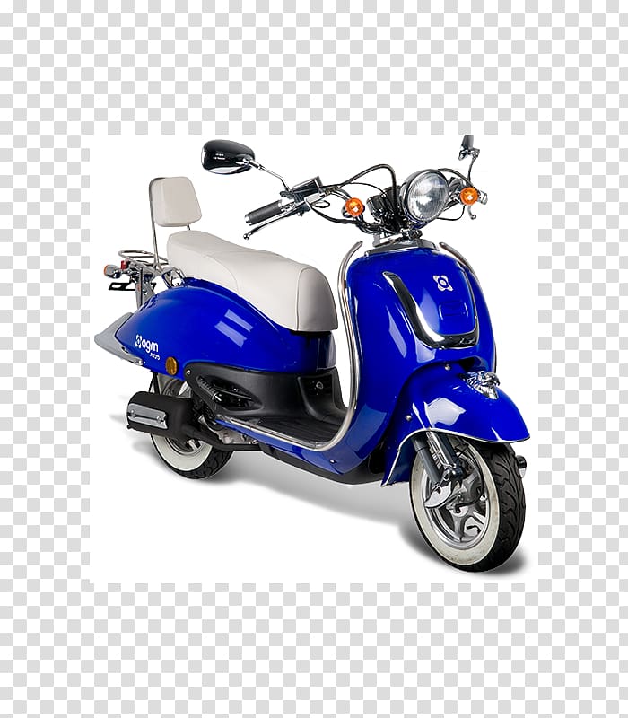 Motorized scooter Motorcycle accessories Electric motorcycles and scooters, retro scooter transparent background PNG clipart