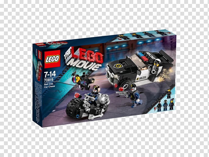 Bad Cop/Good Cop Wyldstyle Police officer The Lego Movie Police car, car chase transparent background PNG clipart