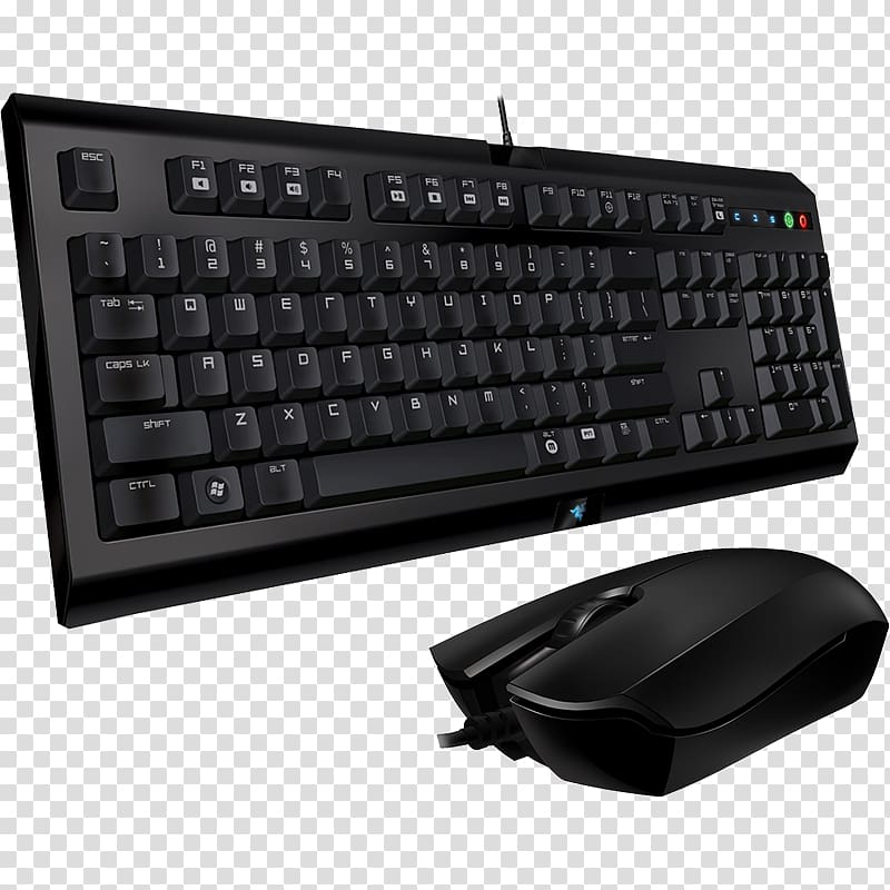 Computer keyboard Computer mouse Razer Inc. Gamer Dots per inch, Keyboard and mouse transparent background PNG clipart