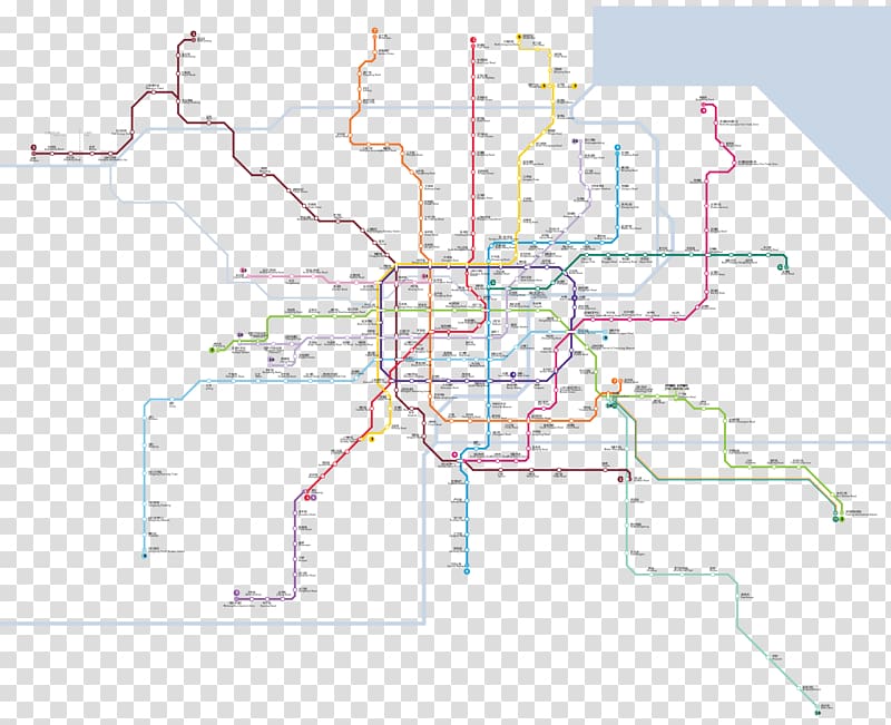Rapid transit Shanghai Metro Taipei Map, map transparent background PNG clipart