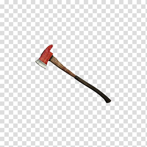 Axe, Red ax transparent background PNG clipart