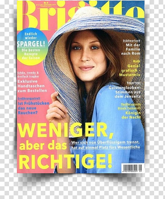 .de .ch Magazine Fashion, Brigitte transparent background PNG clipart