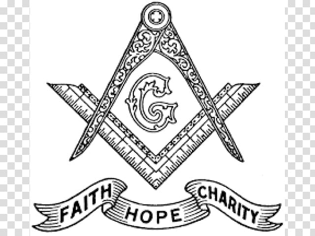 Square and Compasses Freemasonry Saints Faith, Hope and Charity Symbol, symbol transparent background PNG clipart