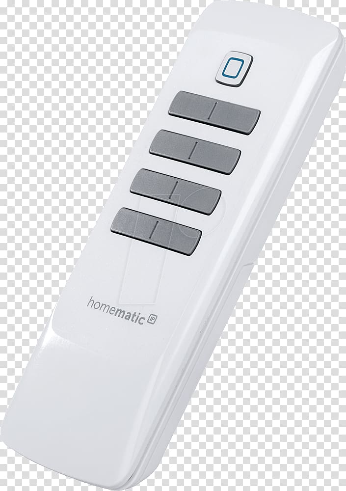 Remote Controls Push-button Wireless Electronics Homematic IP Cordless remote control, homematic-ip transparent background PNG clipart
