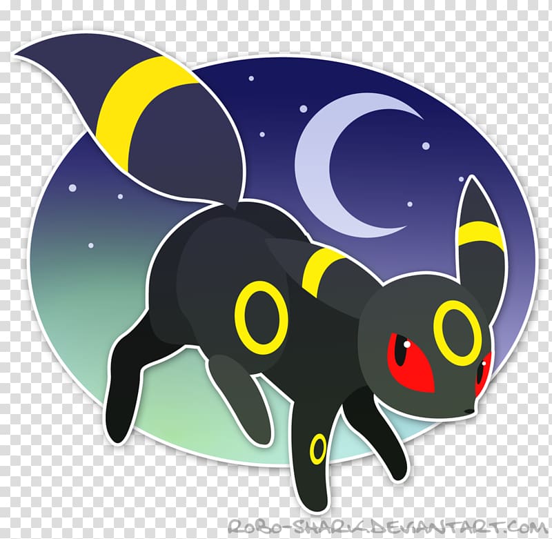 Umbreon Pokémon Leafeon Pikachu Shadow, Santa\'s Workshop transparent background PNG clipart