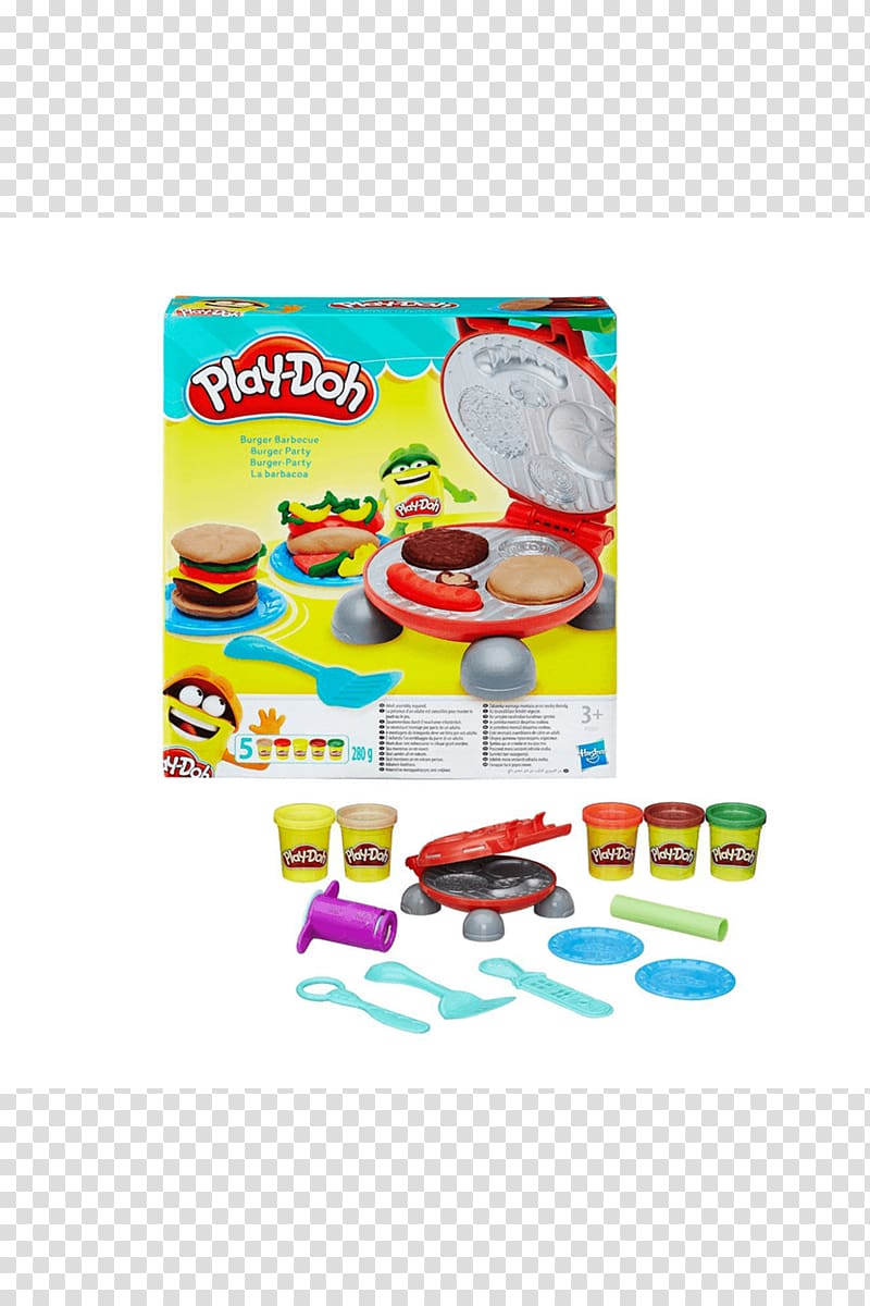 Play-Doh Plasticine Toy Hamburger DohVinci, toy transparent background PNG clipart