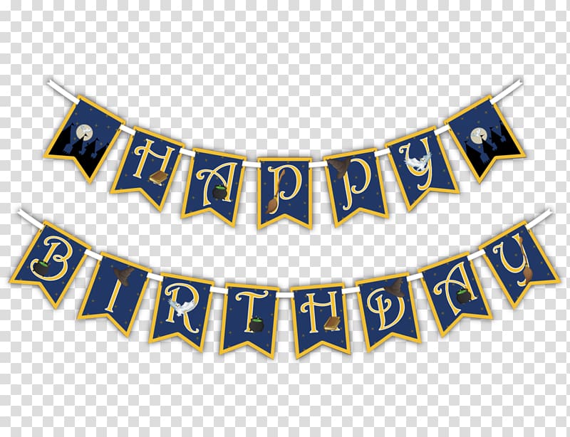Paper Birthday Banner Bunting Balloon, Birthday transparent background PNG clipart