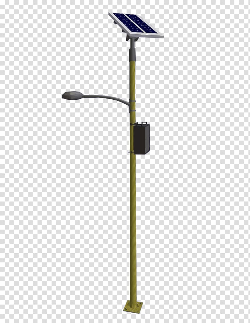 Solar street light Solar lamp Lighting, light transparent background PNG clipart