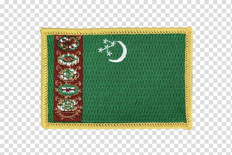 Flag of Turkmenistan Flag patch Fahne, Flag transparent background PNG clipart