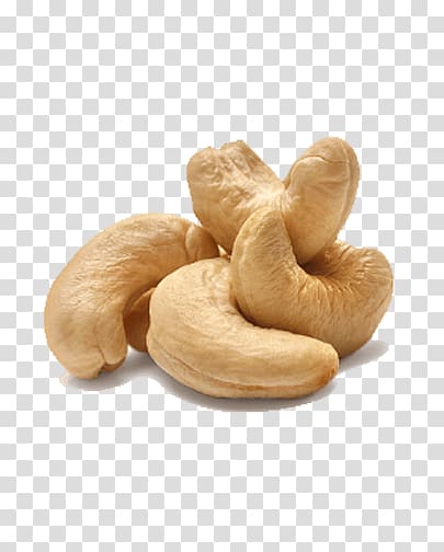 brown cashew nuts illustration, Cashew Close Up transparent background PNG clipart