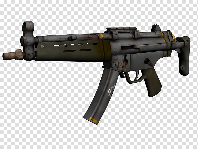 Assault rifle Airsoft Guns Heckler & Koch MP5 Weapon, assault rifle transparent background PNG clipart