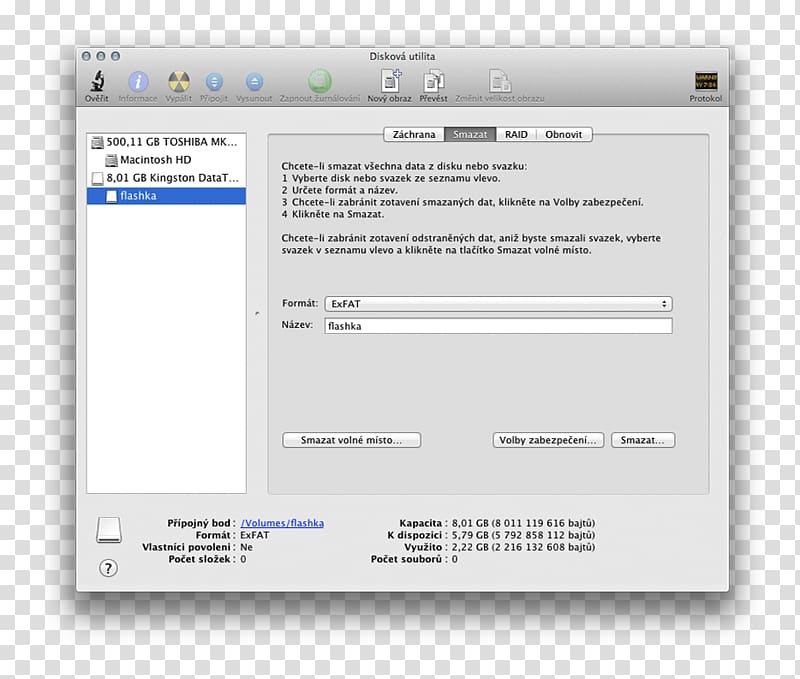 Computer program macOS Disk Utility USB Flash Drives, apple transparent background PNG clipart