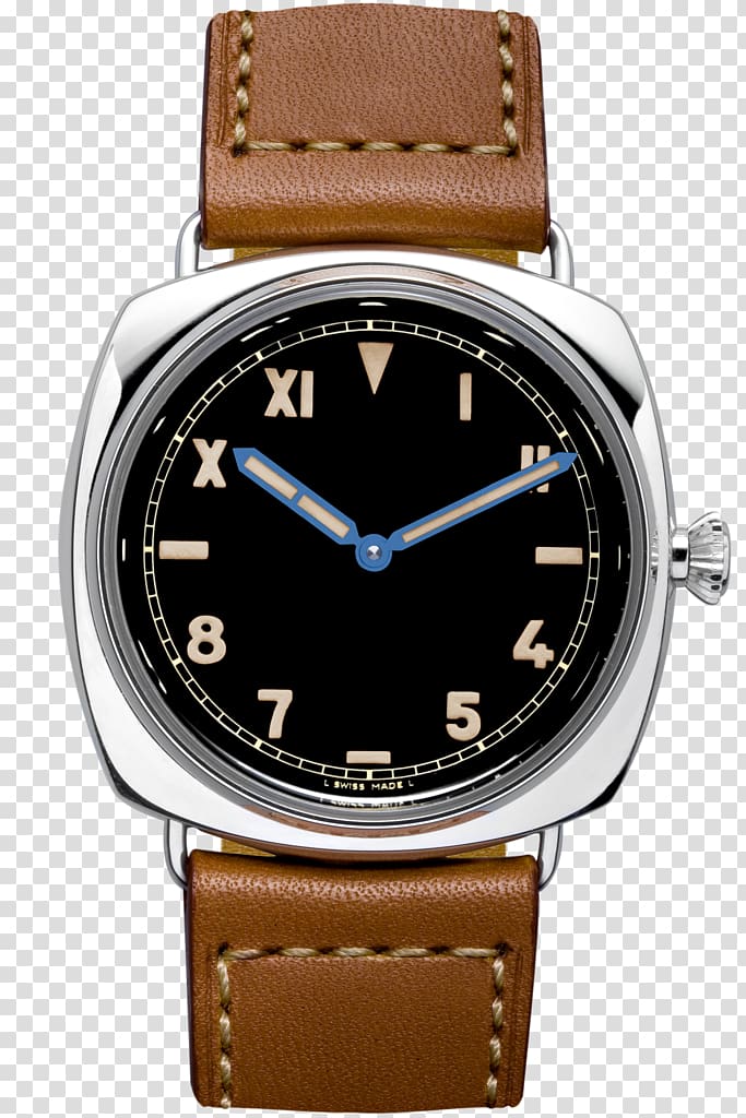 Panerai California dial Watch Rolex Omega Speedmaster, Panerai watches black male watch mechanical watch transparent background PNG clipart