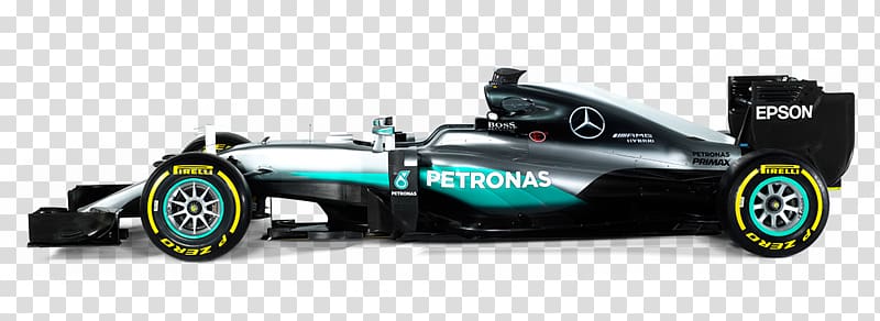 2016 Formula One World Championship Mercedes AMG Petronas F1 Team Mercedes AMG F1 W07 Hybrid Car, Formula One Car transparent background PNG clipart