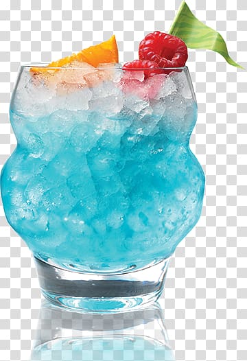 Blue Hawaii Cocktail Gin and tonic Blue Lagoon Italian soda, cocktail transparent background PNG clipart