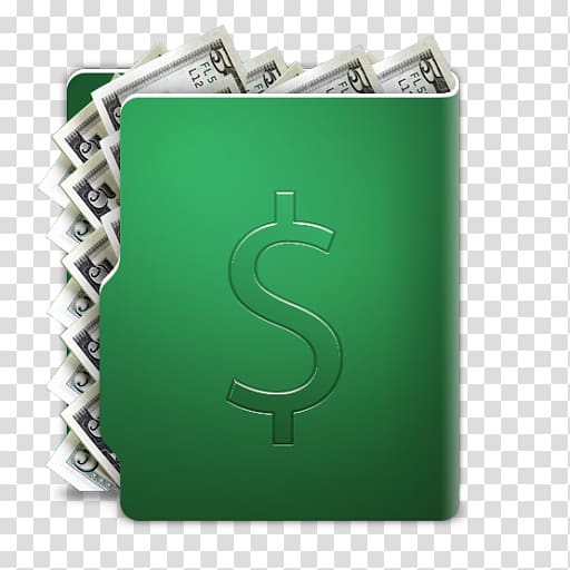 green brand font, Dollar folder, US dollar banknote lot transparent background PNG clipart