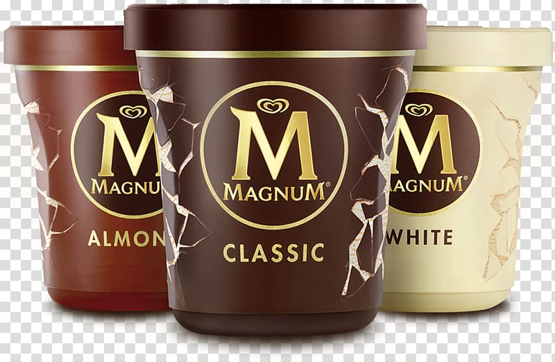 Ice cream Magnum Gelato Flavor Pint, ice cream transparent background PNG clipart