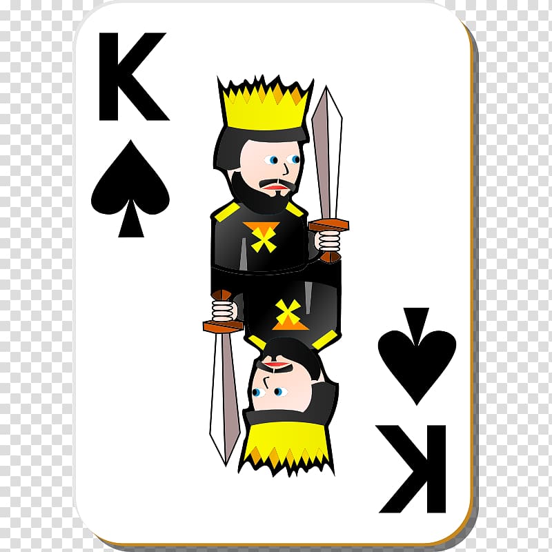 King Playing card Card game Spades Espadas, king transparent background PNG clipart