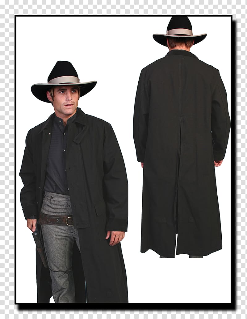 Duster Frock coat Jacket Overcoat, western-style trousers transparent background PNG clipart