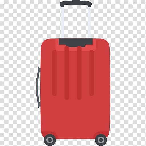 Hand luggage Suitcase Red Baggage Samsonite, suitcase transparent background PNG clipart
