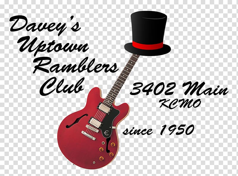 Davey\'s Uptown Ramblers Club Guitar 0, others transparent background PNG clipart