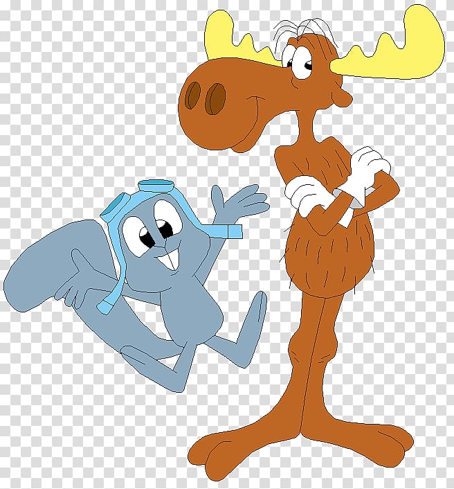 Rocky the Flying Squirrel Bullwinkle J. Moose Boris Badenov Natasha Fatale Mister Peabody, Animation transparent background PNG clipart