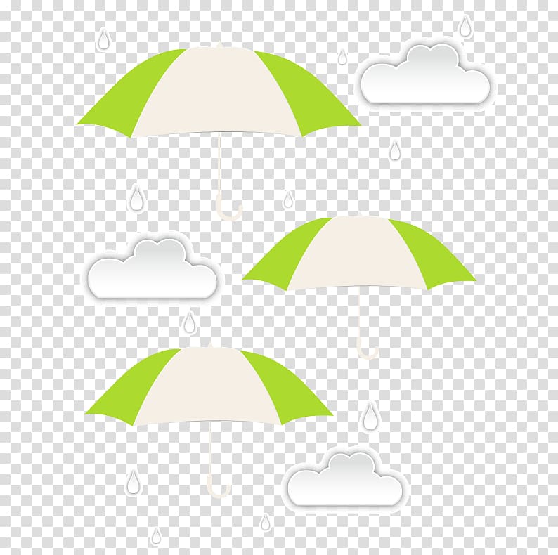 Google , Cartoon creative umbrella Raindrops transparent background PNG clipart