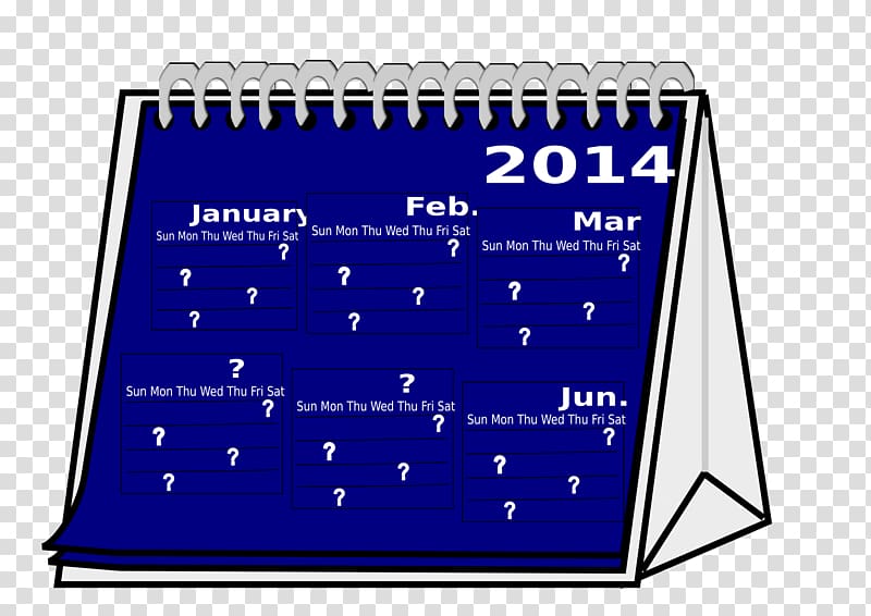 Calendar Computer Icons Blue, station calendar transparent background PNG clipart