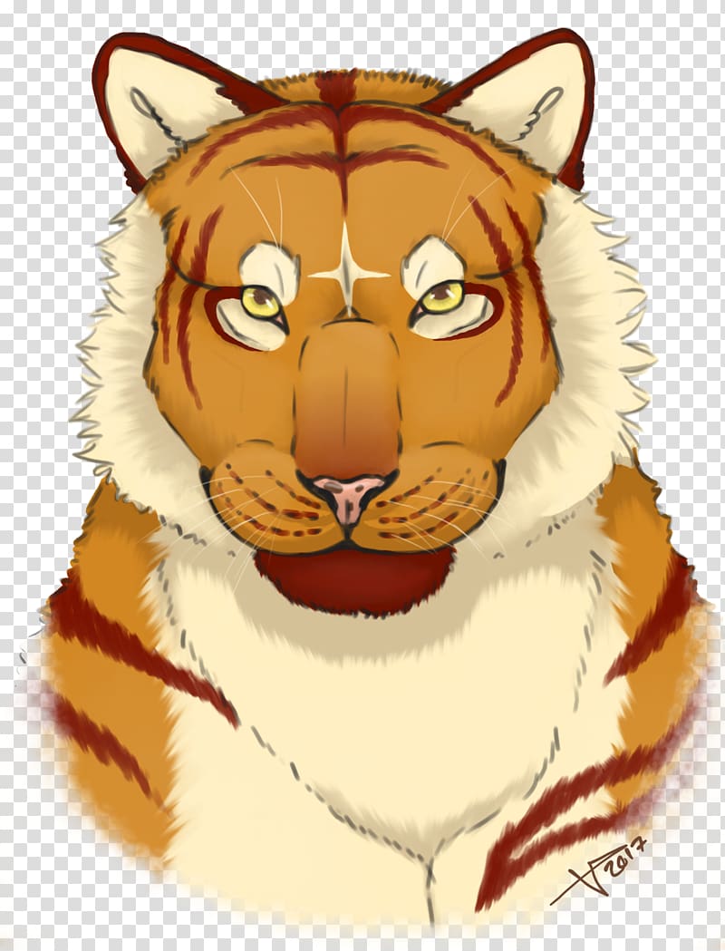 Whiskers Tiger Cat Snout, ferocious tiger head transparent background PNG clipart