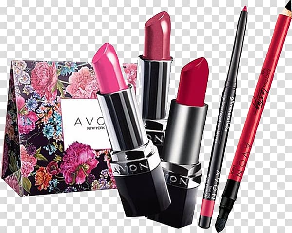 Lipstick Avon Products Cosmetics Lip gloss, avon transparent background PNG clipart