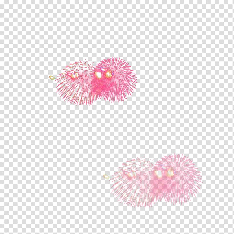 Pink Fireworks, Pink fireworks material transparent background PNG clipart