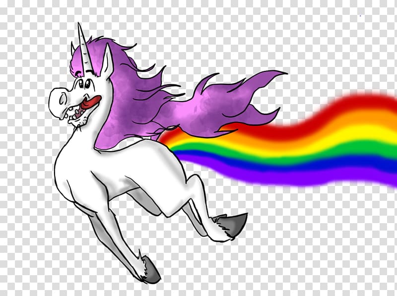 More Beautiful Than a Unicorn Flatulence Rainbow, unicorn horn transparent background PNG clipart
