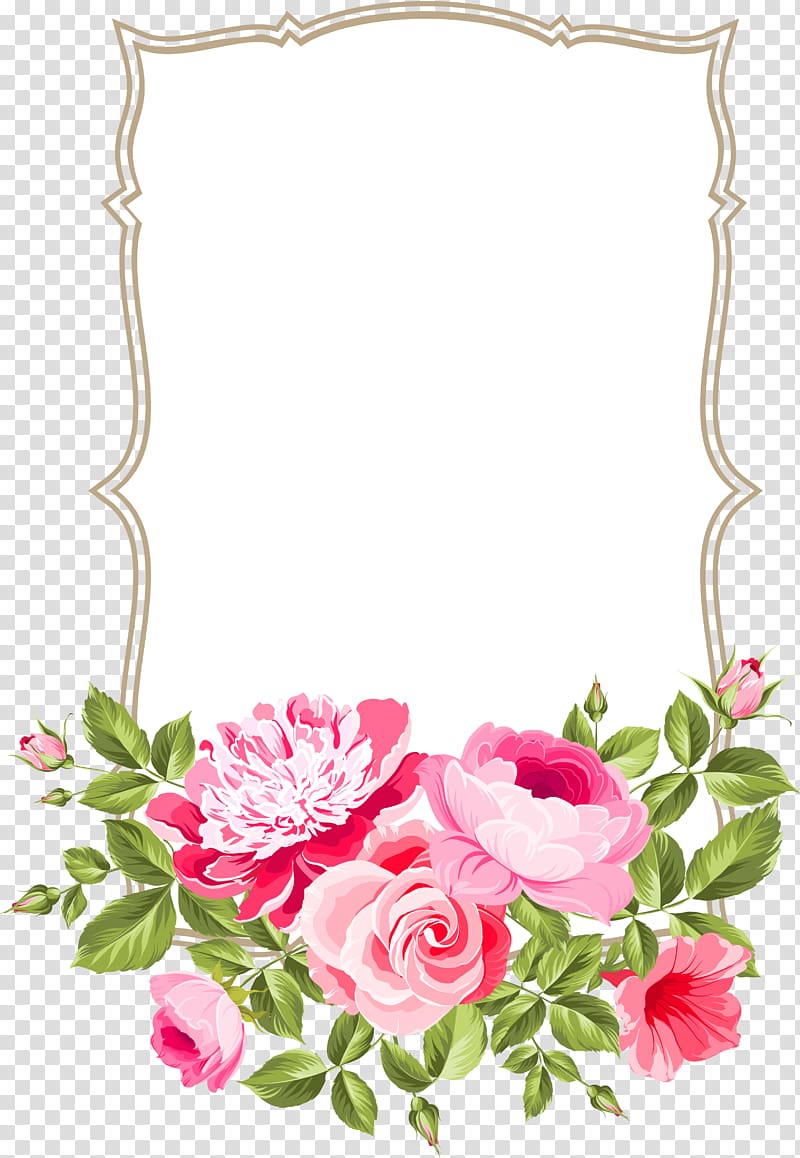 pink rose and gray frame , Greeting & Note Cards Wedding invitation Ansichtkaart Love, bunga mawar transparent background PNG clipart