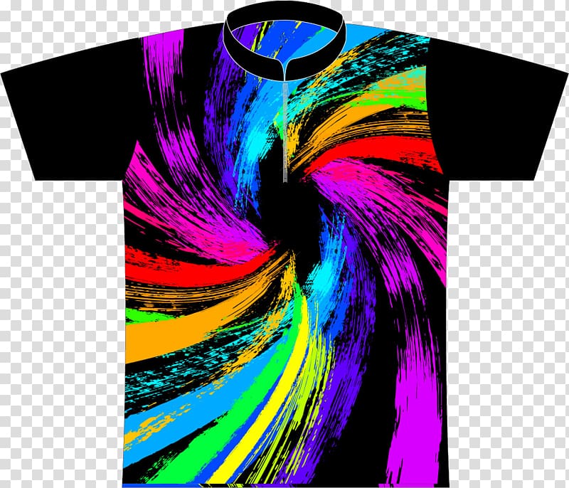 Bowling Dye-sublimation printer Jersey Shirt, multi style transparent background PNG clipart