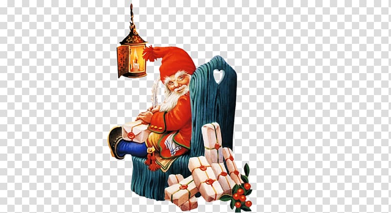 Santa Claus New Year Christmas Dwarf , Santa Claus pull material Free transparent background PNG clipart