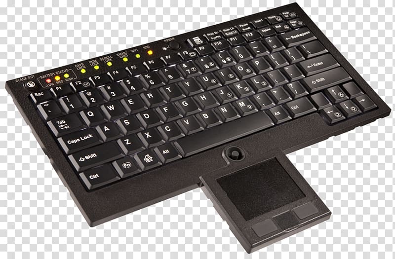 Computer keyboard Numeric Keypads Space bar Touchpad Laptop, Laptop transparent background PNG clipart