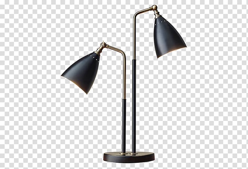 Table Lighting Lamp Electric light, Dark floor lamp transparent background PNG clipart