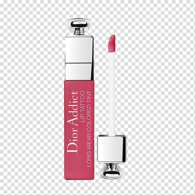 Lip stain Dior Addict Lip Tattoo Christian Dior SE Tints and shades Color, beauty tattoo transparent background PNG clipart