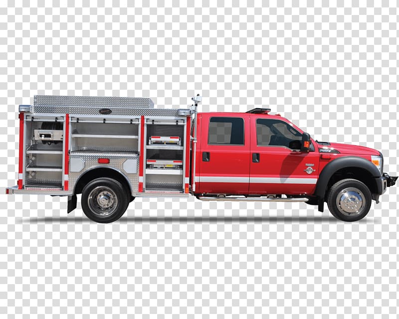Fire engine Car Truck Bed Part Firefighting apparatus Light, car transparent background PNG clipart