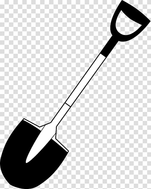 white and black shovel , Shovel Knight Snow shovel , Shoveling transparent background PNG clipart
