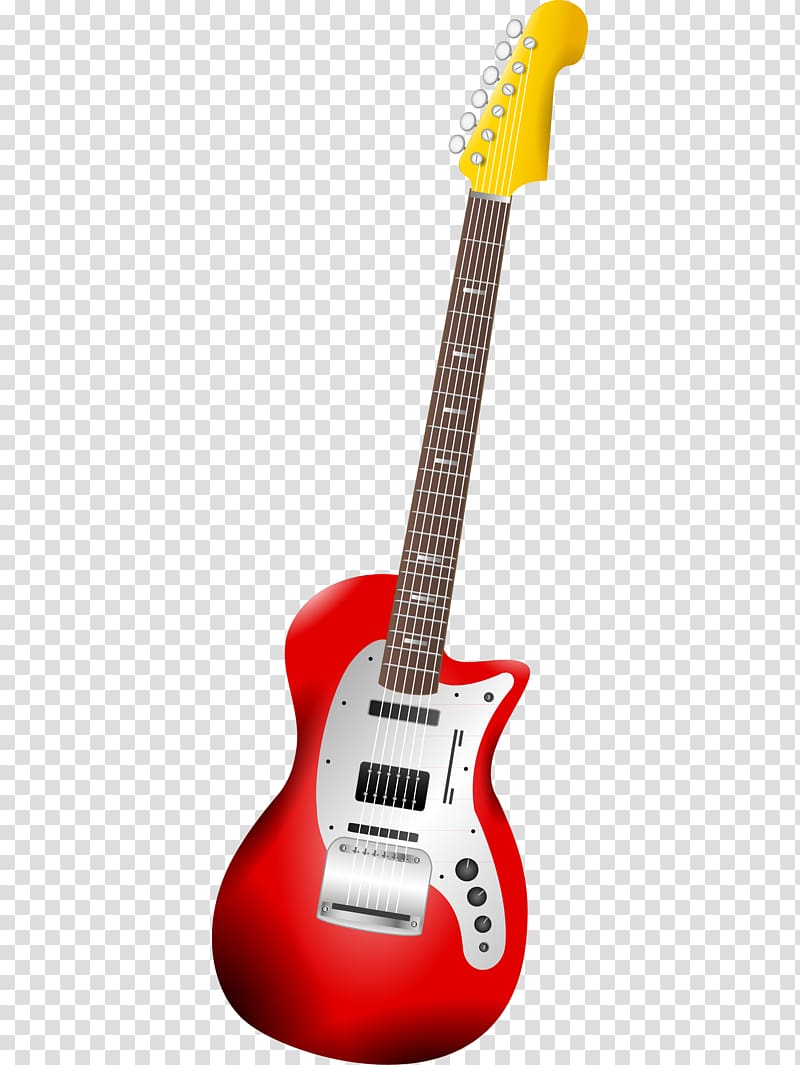 Electric guitar Acoustic guitar Gibson Les Paul Custom Tiple, Creative Electric Guitar transparent background PNG clipart